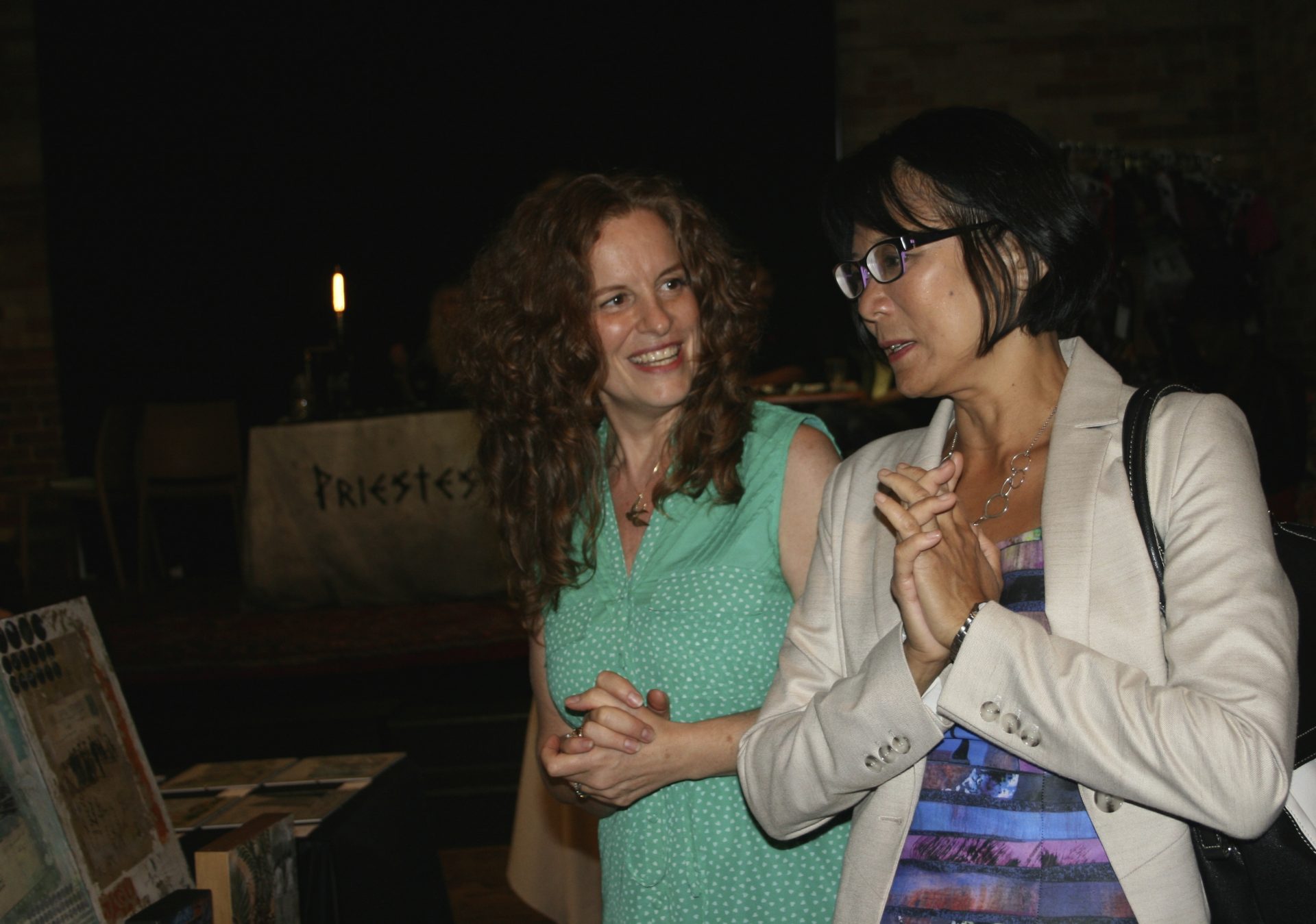 Josee Duranleau with Olivia Chow